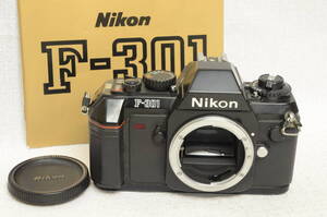 美品 Nikon F301 　MF-19つき　1986製