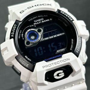 CASIO カシオ G-SHOCK ジーショック GW-8900A-7JF 腕時計 タフソーラー 電波ソーラー デジタル 多機能 ホワイト メンズ 動作確認済み