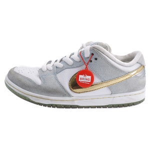 ナイキ DUNK LOW ダンク ロー ショーン クライバー ローカットスニーカー シューズ ホワイト/ブルー US8.5/26.5cm DC9936-100