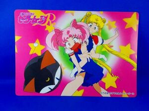 非売品 セーラームーンR ジャンボカード 23.うさぎ・ちびうさ&ルナピーボール バンプレスト バンプレカード Sailor Moon