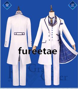 cos7193工場直販 高品質 豪華修正版 実物撮影Fate Grand Order FGO 白亜の薔薇 ホワイトローズ アーサー・ペンドラゴン コスプレ衣装