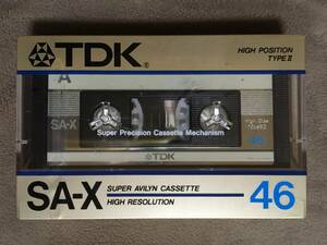 【 送料無料！!・とっても希少な1985年発売商品！・未開封品！】★TDK◇SA-X 46◇HIGH POSITION TYPEⅡ★