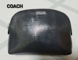 【COACH】コーチ ポーチ ブラック メイクポーチ 