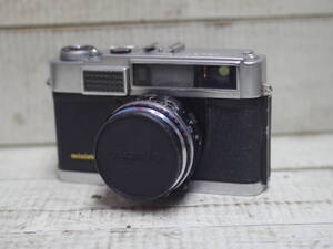 M10230 ヤシカ Yashica minister M1043071 1:2.8 f=4.5cm シャッターOK カメラ コレクターより 汚れ有り 動作未チェック サイズ60 0601