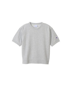 「Champion」 スウェットカットソー LARGE グレー レディース