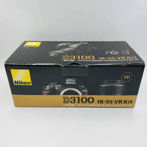 Nikon D3100 VR Kit AF-S DX NIKKOR 18-55mm f/3.5-5.6G VR 箱のみ 一部付属品あり