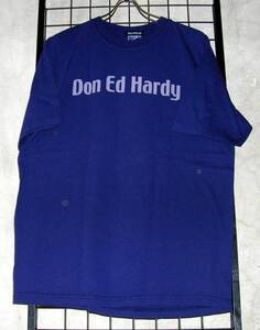 no.1034L CHESWICK*ED HARDY半袖Tシャツpu/バズ、東洋