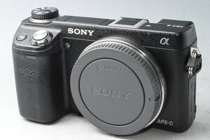 #a1001【外観美品】シャッター数4722回 SONY ソニー NEX-6 ボディ ブラック