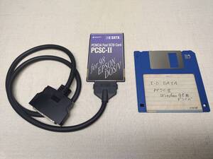 I-O DATA PCMCIA Fast SCSI Card PCSC-Ⅱ SCSIカード