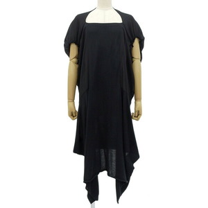 ◆美品◆ ジュンヤワタナベ コムデギャルソン JUNYA WATANABE COMME des GARCONS ワンピース 黒 sizeS JI-O009 AD2011 2012SS [Y03155]