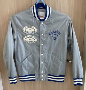 ２０１０　Crusaders Nylon Varsity Jacket　Mサイズ　美品　スタジャン