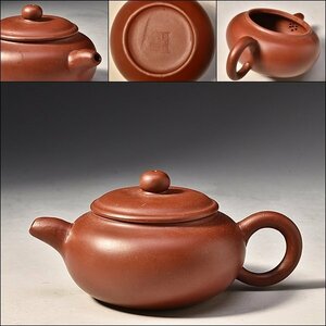 SP5438 作者不明 朱泥 茶壺 極小 66ml 急須 茶注 壺 中国茶 煎茶 茶器 茶道具