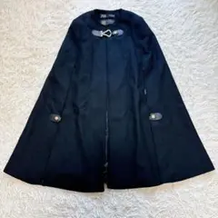 芸能人着用 ザラ　ZARA MANTECO ケープコート　ポンチョ