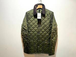 即決 新品 本物 春に Barbour バブアー LIDDESDALE リデスデイル キルティング ブルゾン ジャケット リッズデール OLIVE Mサイズ