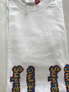 新品 未使用 国内正規品 ◆ Supreme Gonz Logo Tee White/白 サイズM ◆ 18ss Week19 Supreme 代官山店舗購入商品