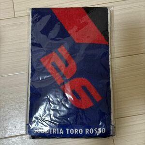 新品未開封 F1 TOROROSSO スクーデリア トロロッソ ホンダ オフィシャル #26 マフラータオル 定価2,750円税込