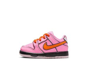 The Powerpuff Girls Nike SB TD Dunk Low Pro QS "Blossom" 10cm FZ3352-600