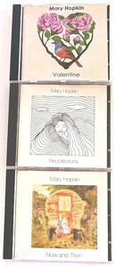 【送料無料】希少盤メリー・ホプキンMARY HOPKIN 3CD[Valentine][Recollections][Now and Then]70-80年代未発表トラック・コンピレーション