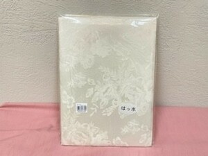 【未開封品・送料無料】テーブルクロス 撥水加工 100cm×100cm アイボリー