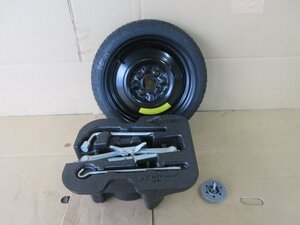 ニッサン マーチ K13 スペアタイヤ テンパータイヤ T105/70D14 車載工具 ジャッキ B3-8-4 0595