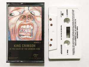 ■カセットテープ■キング・クリムゾン King Crimson『In The Court Of The Crimson King』クリムゾン・キングの宮殿■送料185円