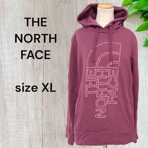 ●THE NORTH FACE　ノースフェイス　 プルオーバー　XL　ボルドー