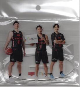 Bリーグ アルバルク東京 2024-25 my route×ALVARK TOKYO限定アクリルスタンド 大倉 颯太 平岩 玄 福澤 晃平