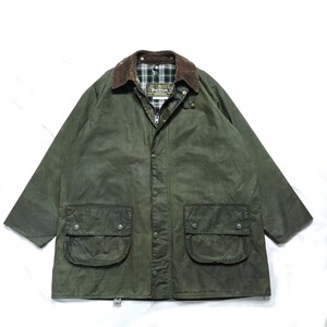 Mint 70s Barbour Gamefair c44 1crest 1クラウン　1クレスト　 ゲームフェア　バブアー　 オイルド　　