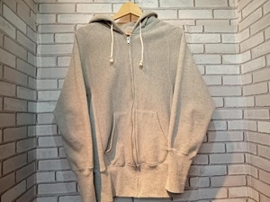 GOOD WEAR グッドウェア RN75346 XSサイズ グレー フリーダムスリーブ ジップアップ リバース パーカー USA製 メンズ