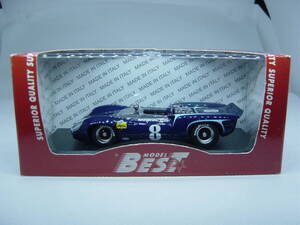 BEST MODEL 1/43 LOLA T70 SPYDER WATKINS GLEN 1966 #8 J.Grent ローラ ワトキンズ・グレン J.グラント