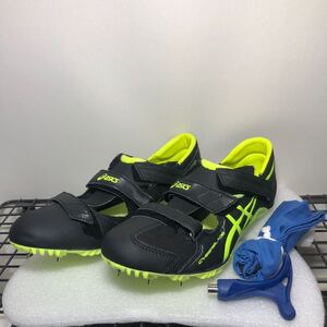 asics アシックス 陸上スパイク 短距離用　CYBERBLADE HF TTP507 9007 27.5cm ※ピン1本不足