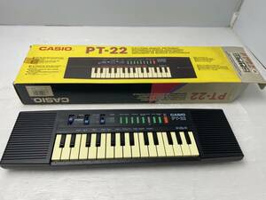 ★稀少★CASIO PT-22 カシオ キーボード【中古/現状品/動作未確認ジャンク】