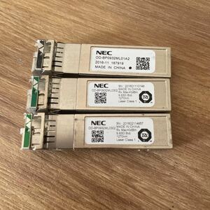 3本セット　NEC OD-BP0932ML01A2/1本　OD-BP0932ML0302/2本　モジュール　1270nm 現状品