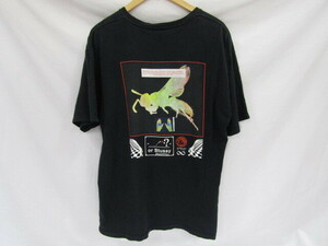 Stussy ステューシー サーモグラフィーTEE ブラック 蜂 スケーター Lサイズ 中古品 ◆100674