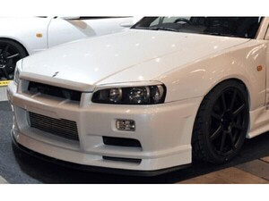 日産純正 スカイラインR34 GTR V-SPEC BNR34 NISMO ボンネット S エンブレム【CP1785】(3608)