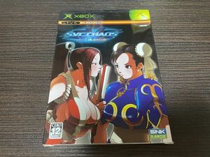 【中古並品 動作品】 XBOX ソフト SNK VS CAPCOM SVC CHAOS