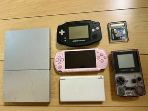 1円スタート SONY PSP Nintendo ゲームボーイカラー まとめ売り 動作未確認