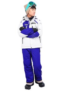 1105903-BANNNE/CHROME JUNIOR SIDEOPEN SKI SUIT ジュニア スキースーツ