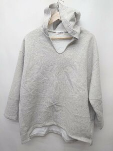 ◇ marjour マージュール PONTE HOODIE 長袖 プルオーバー サイズ? グレー レディース P