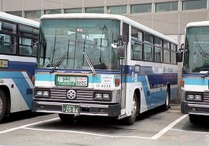 【 バス写真 Lサイズ 】 西鉄 懐かしのS型1987年式 ■ 4238北九州22か2086