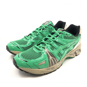 【中古】asics × Gmbh Gel-Kayano Legacy CIANTRO/WOOD LEGACY サイズ28.5cm 1203A350-300 アシックス ゲルカヤノ グリーン[240017584986]