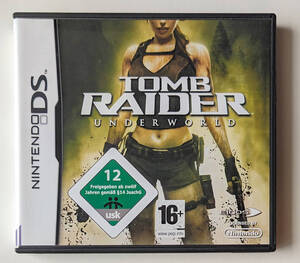 NDS トゥームレイダー アンダーワールド TOMB RAIDER UNDERWORLD Lara Croft EU版 ★ ニンテンドーDS / 2DS / 3DS