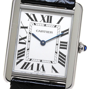 カルティエ CARTIER W5200003 タンクソロLM クォーツ メンズ _848100