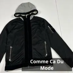 Comme Ca Du Mode メンズ ジャージ　パーカー　ベロア　切り替え