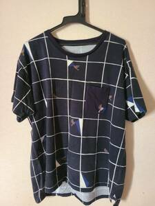 ☆ graniph　Ｍサイズ半袖チェックＴシャツ ☆