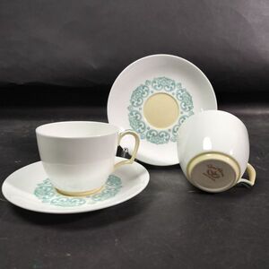 NORITAKE ノリタケ カップ＆ソーサー 2客 ペア 46～53年 アンティーク ② u240268