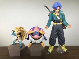 3体セット【究極激激激激レア】ドラゴンボール改 DXF~Fighting Combination~vol.2 魔人ブウ & vol.3 ゴテンクス & MSP トランクス