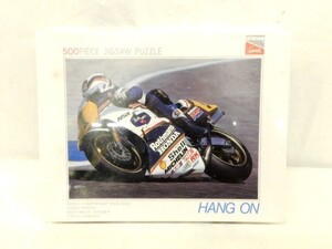 T411★500PIECE JIGSAWPUZZLE HANG ON ジグソーパズル ハング オン CHAMPINONSHIP ROAD RACE 未開封 ワイン ガードナー★送料780円〜