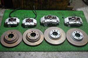 〇ポルシェ カイエン[957]6POT 4POT 純正 brembo キャリパー ブレーキ フロント左右リア ブレンボ ローター個人宅配送不可★6R102031