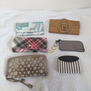 1円〜 Vivienne Westwood EMILIO PUCCI JIMMY CHOO TOFF&LOADSTONE Chloe等 ブランド小物 財布 フラグメントケース まとめ売り 卸 セット